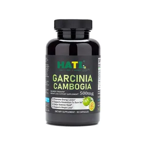 OEM Private Label Garcinia Cambogia Extract 60% Garcinia Cambogia 500mg Garcinia Cambogia Capsules