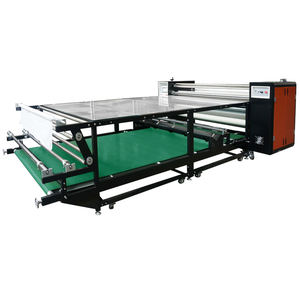 Máquina de transferencia por sublimación de rollo a rollo, fabricante, con manta y cinta transportadora autocorrectora para impresión de tela - Product Image 2