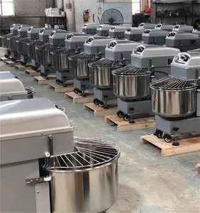 Hot selling cheap bread mixers 2 speed double motion spiral dough mixer hs60 from guangdong bread baking mixer suppliers