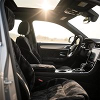 Autocollants en tissu suédé imperméable pour l'intérieur de la voiture, faciles à nettoyer, autocollants en vinyle suédé noir pour la décoration automobile