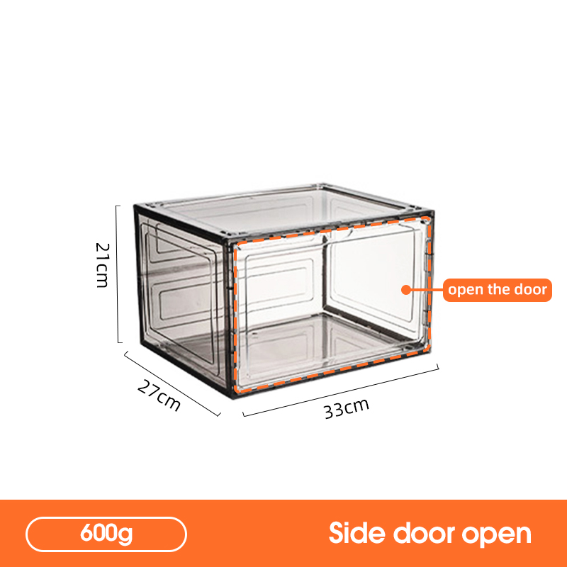 Black side door opening