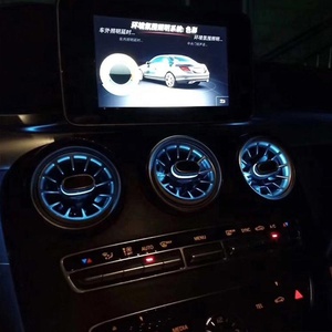 Luce Ambientale Autowellus 3/64 Colori per <span class=keywords><strong>Mercedes</strong></span>-Benz Classe C/<span class=keywords><strong>GLC</strong></span> <span class=keywords><strong>Coupé</strong></span> W205 C43 C63 X253, LED per Bocchette e Altoparlanti 12V 10W OE 51169323676 - Product Image 4