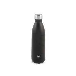 Bottiglia Termica in Acciaio Inossidabile Nera 0,5 L, Bottiglia d'Acqua Isolata - Product Image 1