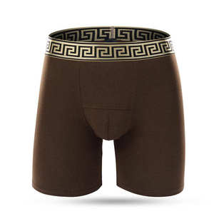 Di alta qualità in cotone 95% 5% spandex mutandine da <span class=keywords><strong>uomo</strong></span> a gamba lunga Boxer cotone biancheria intima nuova elegante a gamba lunga - Product Image 5