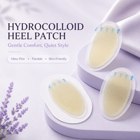 Coussinets de talon pour la tenue debout toute la journée, imperméables, respirants, hydrocolloïdes, à forte adhérence, amortis, anti-friction