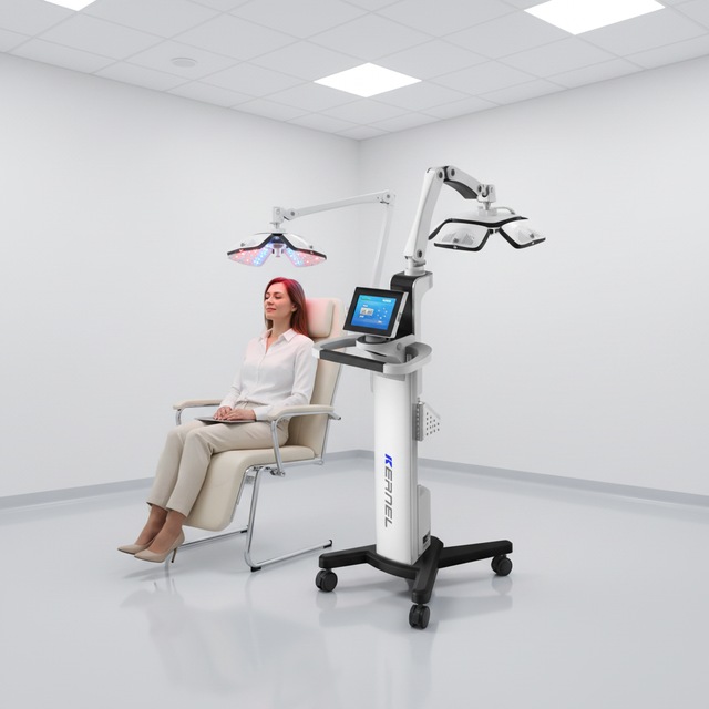 Kernel KN-8000A Lllt Low Level Laser Hair Rejuvenation Laser Hair Grow Clinic Hair Growth Laser Therapy Machine