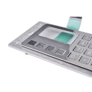 20 phím USB số kim loại bàn phím cho kiosk hoặc máy ATM - Product Image 6