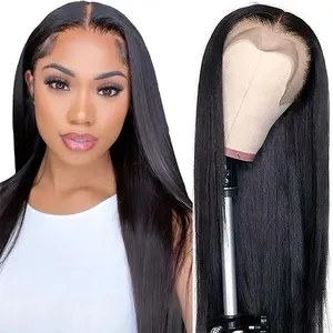 Loose Deep Wave swiss lace 13x4 13x6 360 Full Lace Front Frontal Wig glueless brazilian pre pluck Raw lace human hair wigs