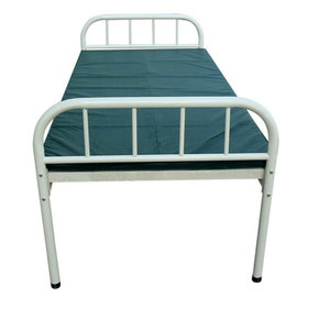 Factory wholesale of outpatient flatbeds, iron beds, ABS flatbed nursing beds, and stainless steel <b>headboard</b> flatbeds. - Product Image 2