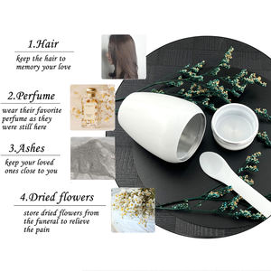 Piccole urne per ricordi di cremazione per ceneri umane Mini urna funeraria vaso commemorativo in acciaio inossidabile per persona amata-My Dad My Friend - Product Image 4