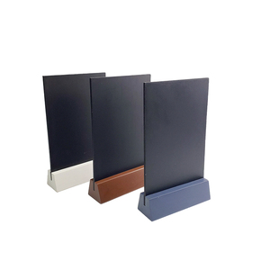 Porte-<span class=keywords><strong>Menu</strong></span> de <span class=keywords><strong>Restaurant</strong></span> en bois, <span class=keywords><strong>tableau</strong></span> d'affichage, <span class=keywords><strong>noir</strong></span>, bureau, nourriture - Product Image 2