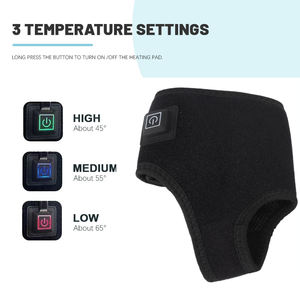 Soporte Ortopédico Eléctrico con Calefacción USB 5V <span class=keywords><strong>para</strong></span> Tobillo, Alivio del Dolor, Terapia Médica, <span class=keywords><strong>Tendinitis</strong></span> - Product Image 6