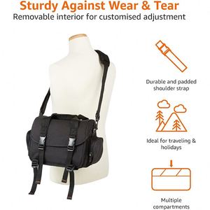 Free sample <b>Camera</b> <b>Backpack</b>, DSLR/SLR/Mirrorless Photography Tactical <b>Camera</b> Bag Case with Tripod Holder & 15-16 - Product Image 4