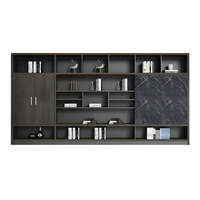 Meubles de bureau modernes, armoire élégante avec compartiments à ouverture par pression pour le bureau