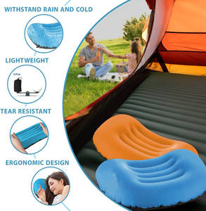 Almohada de Camping Suave y Compresible 2025, Almohada de Viaje Inflable Portátil para Campamento, Deportes, Senderismo y Excursionismo - Product Image 6