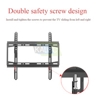 Soporte de Pared para TV LED/LCD Universal KALOC, Apto para Todos los Tipos de Televisores de 32 a 65 Pulgadas