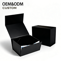 Caja de Regalo Magnética Plegable Personalizada de Alta Gama con Forro de Esponja, Empaque de Papel Rígido Plegable, Caja de Lujo con Tapa Abatible, Ahorra en el Envío