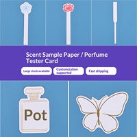 Échantillons de parfum en papier – Bandes absorbantes personnalisables en coton pur AAA pour test de parfum et identification d'huiles essentielles