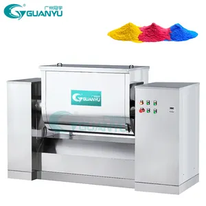 Máquina mezcladora de polvo detergente Guanyu, licuadora de polvo seco, licuadora de alta velocidad para la industria química, mezcladora de cinta