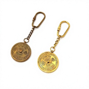 Solid Brass Fish Belt Hook Keychain | Vintage Retro <b>Key</b> <b>Ring</b> Wallet Clip | Heavy Duty Brass Fob Clip for <b>Keys</b>, Belt <b>Loop</b> & EDC - Product Image 3