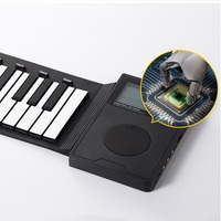 2021 New Portable Musical Instrument Folding 88 Keys Electronic Roll up Piano Keyboard