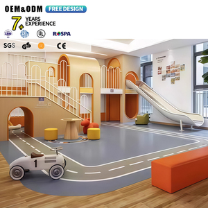 Equipo de Juegos Interior Personalizado para Niños con Integración de Logotipo Suave y Colores Temáticos para Áreas de Juego Corporativas - Product Image 1