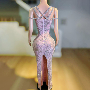 Novance Y4909 Prodotti Più Venduti 2025 Design Esclusivo con Strass Abiti da Ballo Abbigliamento Elegante di Marca di Lusso - Product Image 5