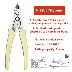 Hot Hand Tool Japan Style Electrical Wire Cable Cutters <strong>Mini</strong> Nose Cutting Nipper Plier Metal Puzzle Modeling Work Side Cutting - Product Image 5