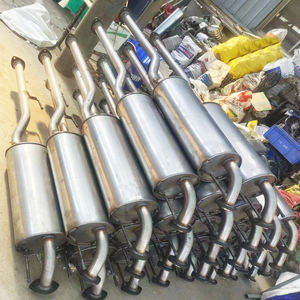 Silenciador de escape de acero inoxidable de alto rendimiento para silenciador de tubo de escape medio de tubo de escape Toyota Hilux - Product Image 2