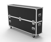 Pantalla plana universal LED-LCD-monitor de plasma de aluminio para TV, caja de vuelo, pantalla plana universal de 49 '55' 65 '75' 85'