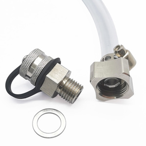 วาล์วระบายน้ำมันแบบ Quick Twist M14*1.5 สแตนเลส ชุดเปลี่ยนถ่ายน้ำมันแบบไม่เลอะเทอะ พร้อมท่อระบายน้ำ ไม่ต้องใช้เครื่องมือ - Product Image 4