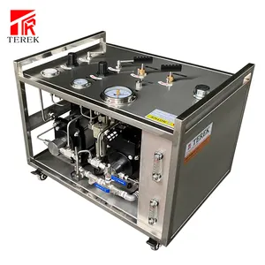 Prova idrostatica 300bar Test idraulico universale macchina di prova con 24 litri serbatoi d'acqua