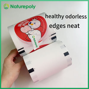 थोक कस्टम लोगो मुद्रित लोगो मुद्रित लोगो को आसानी से साफ करने में आसानी से 90 मिमी बुलबुला चाय वाली फिल्म रोल दूध चाय सील करने के लिए - Product Image 2