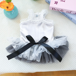 Vestido de Princesa para Perros Pequeños, Falda de Ballet, Poliéster, Traje para las Cuatro Estaciones - Product Image 5