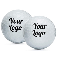Ballons de golf de tournoi personnalisés en gros, 2 à 4 pièces, conformes USGA, en polyuréthane, surlyn et EVA, souple, avec rotation constante et sensation vertesse