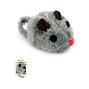 Juguete interactivo y de movimiento para mascotas, ratón eléctrico de felpa, tela de felpa no tóxica y duradera, 6.5x4.5cm - Product Image 3