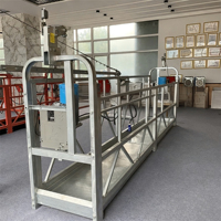 Plateforme suspendue ZLP500 ZLP800 en alliage d'aluminium pour bâtiments de grande hauteur, capacité de charge 500kg-800kg, hauteur de levage 100m-200m