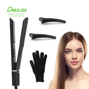 Best Flat Irons Wholesale Private Label Ceramic Coating Professional Hair Straightener For All Hair Types