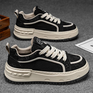 รองเท้าผู้ชายสีข้าวสาลีสำหรับฤดูใบไม้ร่วง รองเท้ากีฬาและลำลองอเนกประสงค์สำหรับวัยรุ่นและนักเรียน - Product Image 2