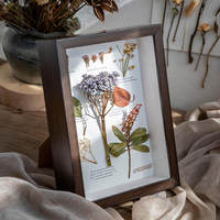 Caja de Sombra de MDF Personalizada, Marco de Fotos de 3 cm y 5 cm de Profundidad, Arte de Pared, Marco de Cuadro 3D, Marco para Exhibición de Flores