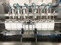 Ligne d'emballage complète industrielle sur mesure pour produits chimiques quotidiens (détergent, shampoing, lotion, crème) avec remplissage, bouchage et étiquetage pour usage en usine