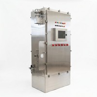 Armoire de commande pressurisée antidéflagrante SS316L Ex Pzc IIB T4 Gc IP66 320A pour systèmes électriques pétroliers, gaziers et pétrochimiques
