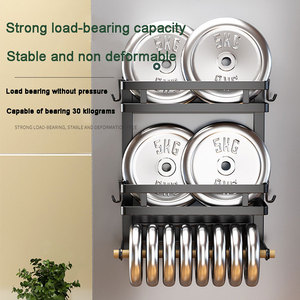 Giá để gia vị từ tính chất lượng cao, giá để khăn giấy, kệ để tủ lạnh có móc treo - Product Image 4