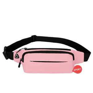 Riñonera Deportiva de Lona Impermeable con Bolsillo Elástico para Teléfono, Estilo Vintage, para Viajes, Correr y Hacer Ejercicio - Product Image 1