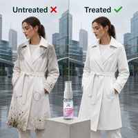 Essence liquide pour tissu de qualité industrielle A1, nano-microcristalline, imperméable et anti-taches, blanc laiteux