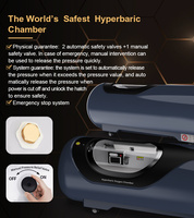 Ruang Oksigen Hiperbarik Oxyair Sports HBOT Chamber Camara Hiperbaricas Oxigeno Portatil 2.0 ATA Hard Hyperbaric Chamber 2 ATA Hyperbaric-oxygen-chamber