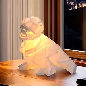 새로운 디자인 소년 아이들 선물 테이블 램프 가정 장식 실내 빛 공룡 동물 디자인 야간 조명