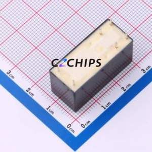 RTE44012F Power Relay Through hole Component (THT) Relay 12V 2 Normally Open: 2A (DPST-Normally Open)::: 400V-AC AgNi - Product Image 2