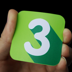 Tự dính PVC số tờ cho nhận dạng ghi nhãn hàng tồn kho và tổ chức <span class=keywords><strong>Pre</strong></span> cut bền Vinyl Sticker - Product Image 5