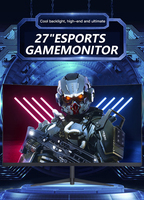 Monitor Curvo para Juegos de 27 Pulgadas, 144Hz, 1080p, VA, Contraste 1000:1, Brillo 300 cd/m², Tiempo de Respuesta de 5ms, para Esports y PC de Escritorio